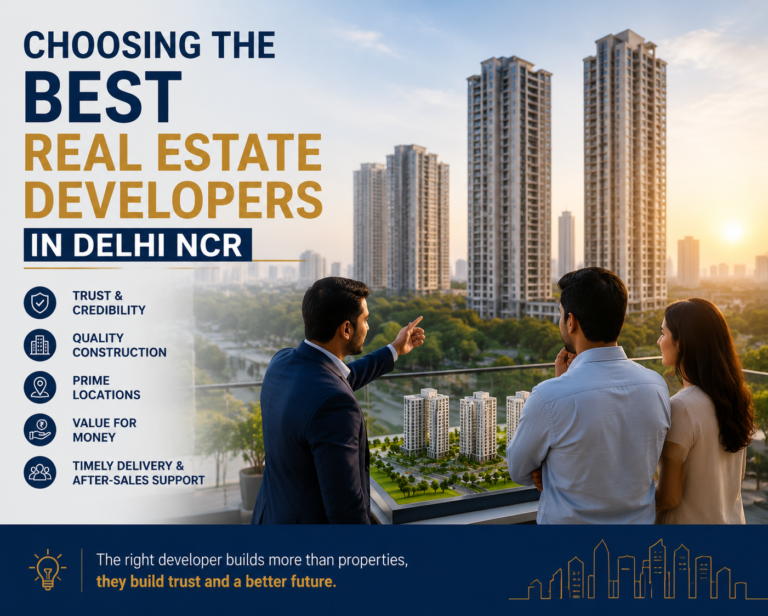 A group of people reviewing a real estate project model