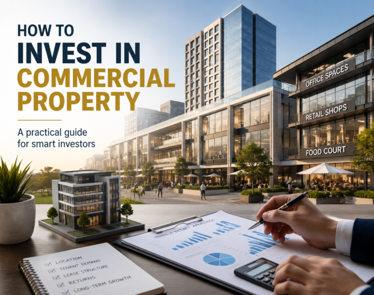 how to invest in commercial property​